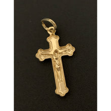 Load image into Gallery viewer, 18K Gold Pendant Cross Jesus Christ 0.71 grams - Rafant
