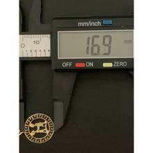 Load image into Gallery viewer, 18K Saudi Gold Necklace Chain 19.50&quot; with Zodiac Sign Gemini - Rafant
