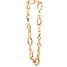 Load image into Gallery viewer, 18K Yellow Gold Bracelet Chain Link 3.75 grams  8 inches - Rafant
