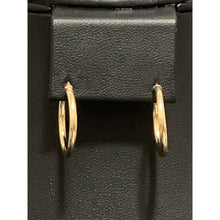 Load image into Gallery viewer, 18K Gold Earrings Hoops Loops 1.27 grams - Rafant
