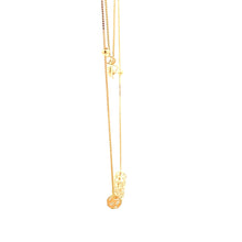 Load image into Gallery viewer, 18K Yellow Gold Necklace Chain 17.75 inches Pendant Tube  1.71 grams - Rafant
