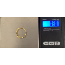 Load image into Gallery viewer, 18K Gold Spiral Heart Ring  0.98 grams Size 6.5 - Rafant
