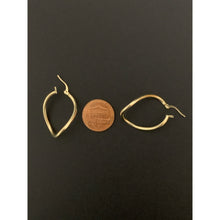 Load image into Gallery viewer, 18K Gold Earrings Hoops Loops 1.60 grams - Rafant
