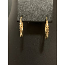 Load image into Gallery viewer, 18K Gold Earrings Hoops Loops 1.72 grams - Rafant

