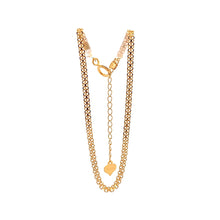 Load image into Gallery viewer, 18K Yellow Gold Bracelet Bismark Size 5.75 inches plus 1.25 inches Extension 1.29 grams - Rafant
