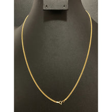 Load image into Gallery viewer, 18K Gold Necklace  Curb Chain 20 inches 2.67 grams - Rafant
