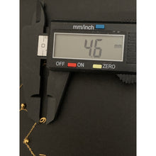 Load image into Gallery viewer, 18K Gold Bracelet Charm Love Size 6.25 inches plus 1 inch extension  0.80 grams - Rafant
