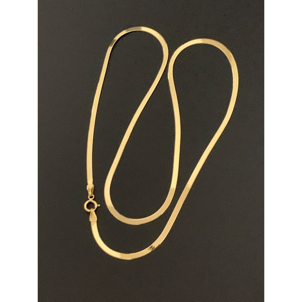 18K Gold Necklace 18 inches 2.97 grams - Rafant
