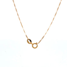 Load image into Gallery viewer, 18K Gold Necklace Chain 17.75 inches Pendant Heart 1.21 grams - Rafant
