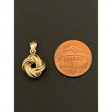 Load image into Gallery viewer, 18K Gold Pendant Knot Small 1.10 grams - Rafant
