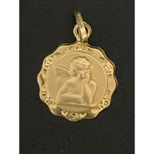 Load image into Gallery viewer, 18K Gold Pendant Angel Small 0.77 grams - Rafant
