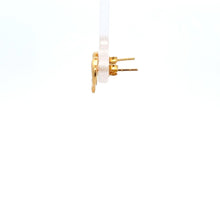 Load image into Gallery viewer, 18K Gold Earrings Stud Heart Dolphin Small 1.07 grams Small - Rafant
