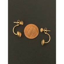 Load image into Gallery viewer, 18K Gold Earrings Hearts 2.80 grams - Rafant
