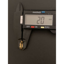 Load image into Gallery viewer, 18K Gold Earrings Hoops Loops Small 0.91 grams - Rafant
