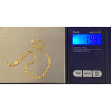 Load image into Gallery viewer, 18K Gold Bracelet Size 7.25 inches 1.98 grams - Rafant

