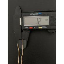 Load image into Gallery viewer, 18K Gold Necklace Chain Popcorn 15.75 inches 1.60 grams - Rafant
