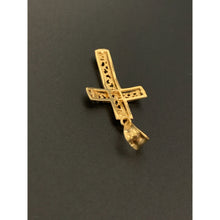 Load image into Gallery viewer, 18K Gold Pendant Cross 1.12 grams - Rafant
