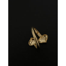 Load image into Gallery viewer, 18K Gold Ring Double Heart 1.30 grams S 6.5 - Rafant
