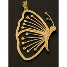 Load image into Gallery viewer, 18K Gold Pendant Butterfly 2.35 grams - Rafant
