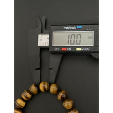 Load image into Gallery viewer, 24K Gold Money Bag Lucky Charm Bracelet Tiger Eye Gemstones - Rafant
