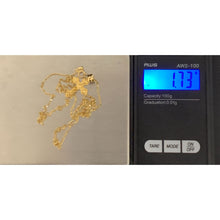 Load image into Gallery viewer, 18K Gold Necklace Chain 20 inches with Cross Pendant 1.73grams - Rafant

