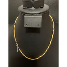 Load image into Gallery viewer, 18K Gold Necklace Beads Tiny Balls 16 inches 2.84 grams - Rafant
