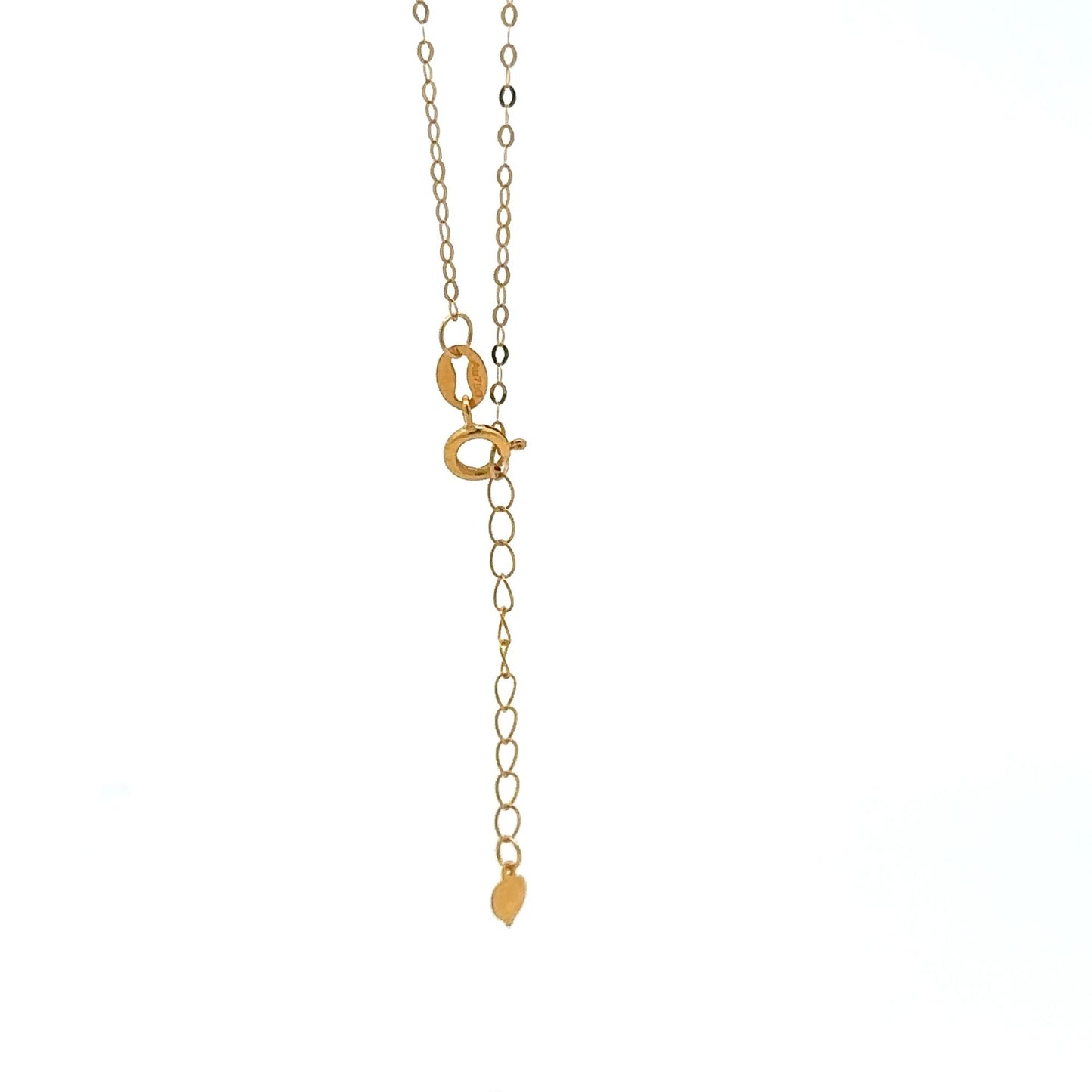 18K Gold Bracelet 6 inches plus 1 inch Tiny Beads 0.68 grams - Rafant
