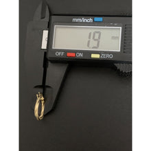 Load image into Gallery viewer, 18K Gold Earrings Hoops Loops Small 0.87 grams - Rafant
