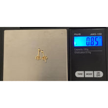 Load image into Gallery viewer, 18K Gold Earrings Stud Polished Ball Very Small 0.85 grams - Rafant
