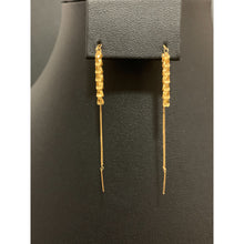 Load image into Gallery viewer, 18K Gold Earrings Threader 0.41 grams - Rafant
