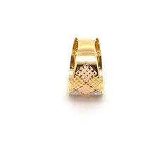 Load image into Gallery viewer, 18K Gold Ring Tricolor Size 7 - Rafant
