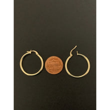 Load image into Gallery viewer, 18K Gold Earrings Hoops Loops 1.59 grams - Rafant
