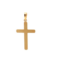 Load image into Gallery viewer, 18K Gold Pendant Cross Religious Tricolor Yellow White Rose Gold - Rafant
