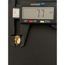 Load image into Gallery viewer, 18K Gold Earrings French Clips Tricolor 1.26 grams - Rafant
