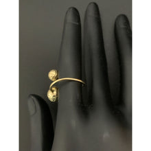 Load image into Gallery viewer, 18K Gold Ring Double Balls 1.48 grams Size 6 - Rafant
