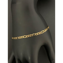 Load image into Gallery viewer, 18K Saudi Gold Figaro Chain Link Bracelet Size 7.5 Inches - Rafant
