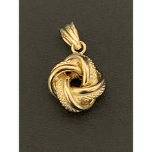 Load image into Gallery viewer, 18K Gold Pendant Knot Small 1.10 grams - Rafant
