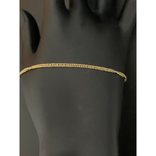 Load image into Gallery viewer, 18K Yellow Gold Bracelet Curb 6.5 inches - Rafant
