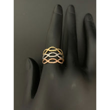 Load image into Gallery viewer, 18K Gold Ring Tricolor White Yellow Rose Gold 1.86 grams S 6 - Rafant
