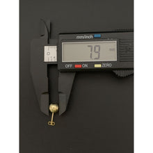 Load image into Gallery viewer, 18K Gold Earrings Stud Balls 0.98 grams - Rafant
