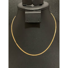 Load image into Gallery viewer, 18K Gold Necklace Curb Chain Only 15.5 inches 2.20grams - Rafant
