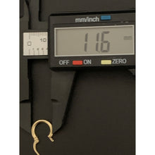 Load image into Gallery viewer, 18K Gold Earrings Hoops Loops Small 0.88 grams - Rafant
