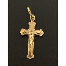 Load image into Gallery viewer, 18K Gold Pendant Cross 0.71 grams - Rafant
