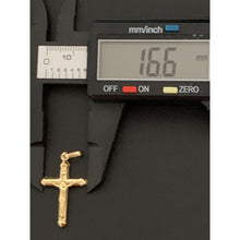 Load image into Gallery viewer, 18K Gold Pendant Cross 1.21 grams - Rafant
