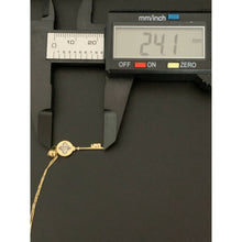 Load image into Gallery viewer, 18K Saudi Gold Necklace 15.75&quot; Chain w/ Key Pendant 1.78 grams - Rafant
