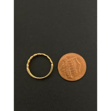 Load image into Gallery viewer, 18K Gold Ring Infinity 1.30 grams Size 4.5 - Rafant
