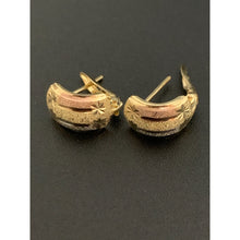 Load image into Gallery viewer, 18K Gold French Clips Earrings 1.24 grams - Rafant
