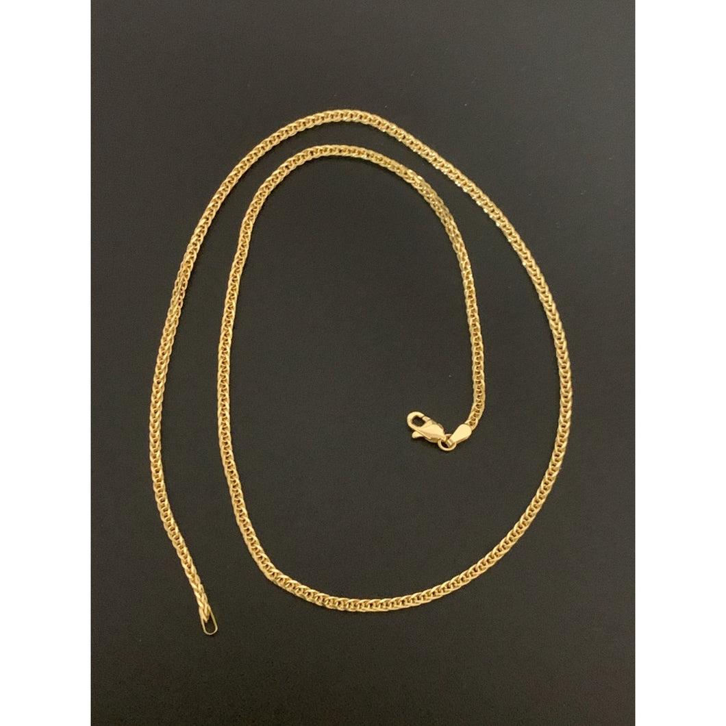 18K Gold Necklace Chain 19.50 inches 5.26 grams - Rafant