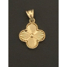 Load image into Gallery viewer, 18K Gold Pendant Clover Charm 0.92 grams - Rafant
