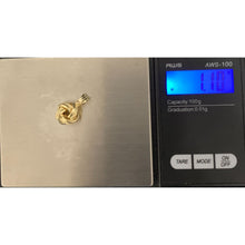 Load image into Gallery viewer, 18K Gold Pendant Knot Small 1.10 grams - Rafant
